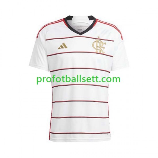 Fotballdrakt CR Flamengo Herre Bortekit 2023-2024 Kortermet