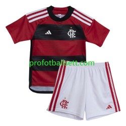 Fotballdrakt CR Flamengo Barn Hjemmekit 2023-2024 Kortermet