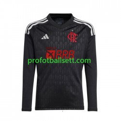 Fotballdrakt CR Flamengo Keeper Herre Bortekit 2023-2024 Langermet