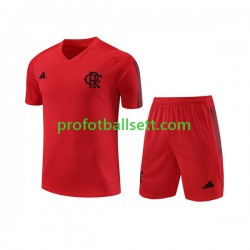 CR Flamengo 2023-2024 Rød Treningstrøye og shorts
