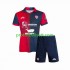 Fotballdrakt Cagliari Barn Hjemmekit 2023-2024 Kortermet