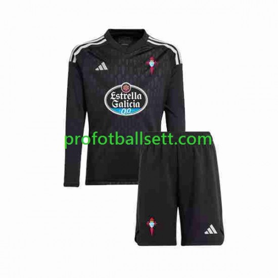 Fotballdrakt Celta de Vigo Keeper Barn Bortekit 2023-2024 Langermet