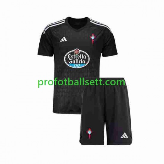 Fotballdrakt Celta de Vigo Keeper Barn Bortekit 2023-2024 Kortermet