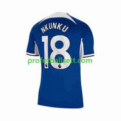 Fotballdrakt Chelsea Christopher Nkunku 18 Herre Hjemmekit 2023-2024 Kortermet