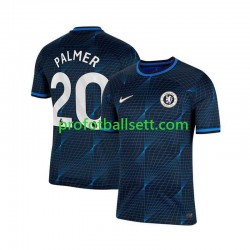 Fotballdrakt Chelsea Cole Palmer 20 Herre Bortekit 2023-2024 Blå Kortermet
