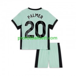 Fotballdrakt Chelsea Cole Palmer 20 Barn Tredjekit 2023-2024 Kortermet