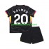 Fotballdrakt Chelsea Cole Palmer 20 Barn Tredjekit 2024-2025 Kortermet