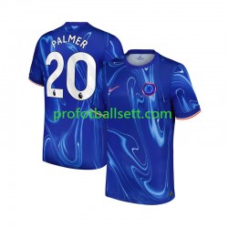 Fotballdrakt Chelsea Cole Palmer 20 Herre Hjemmekit 2024-2025 Kortermet