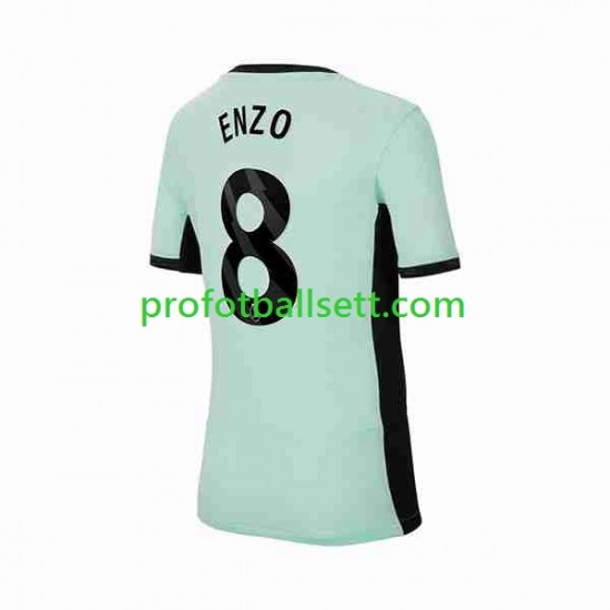 Fotballdrakt Chelsea Enzo Fernandez 8 Herre Tredjekit 2023-2024 Kortermet