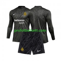 Fotballdrakt Chelsea Keeper Barn Bortekit 2024-2025 Langermet