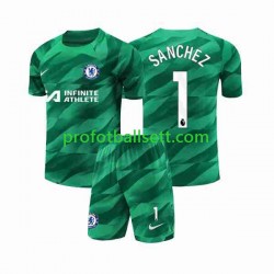Fotballdrakt Chelsea Keeper Robert Sanchez 1 Barn Tredjekit 2023-2024 Kortermet