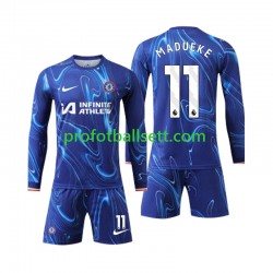 Fotballdrakt Chelsea Madueke 11 Barn Hjemmekit 2024-2025 Langermet