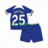 Fotballdrakt Chelsea Moises Caicedo 25 Barn Hjemmekit 2023-2024 Kortermet
