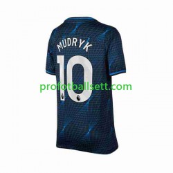 Fotballdrakt Chelsea Mykhaylo Mudryk 10 Herre Bortekit 2023-2024 Kortermet