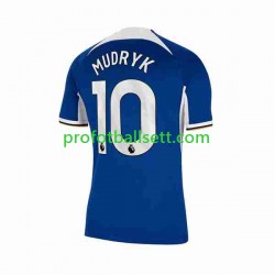 Fotballdrakt Chelsea Mykhaylo Mudryk 10 Herre Hjemmekit 2023-2024 Kortermet