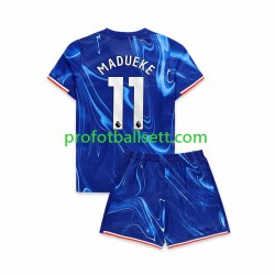 Fotballdrakt Chelsea Noni Madueke 11 Barn Hjemmekit 2024-2025 Kortermet