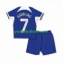 Fotballdrakt Chelsea Raheem Sterling 7 Barn Hjemmekit 2023-2024 Kortermet