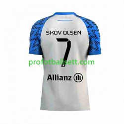 Fotballdrakt Club Brugge Andreas Skov Olsen 7 Herre Bortekit 2023-2024 Kortermet
