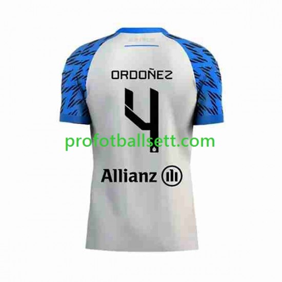 Fotballdrakt Club Brugge Joel Ordonez 4 Herre Bortekit 2023-2024 Kortermet