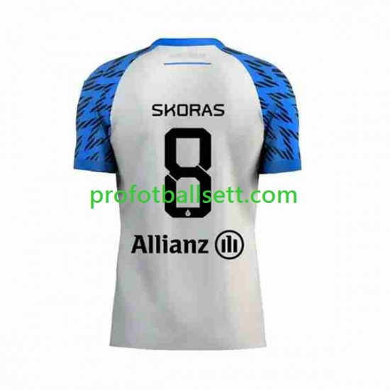 Fotballdrakt Club Brugge Michal Skoras 8 Herre Bortekit 2023-2024 Kortermet