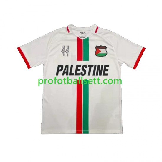 Fotballdrakt Club Deportivo Palestino Center Stripre Herre Bortekit 2024-2025 Kortermet