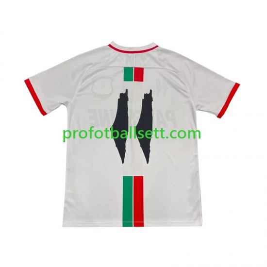 Fotballdrakt Club Deportivo Palestino Center Stripre Herre Bortekit 2024-2025 Kortermet