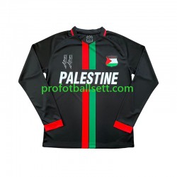 Fotballdrakt Club Deportivo Palestino Center Stripre Herre Hjemmekit 2024-2025 Langermet