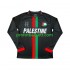Fotballdrakt Club Deportivo Palestino Center Stripre Herre Hjemmekit 2024-2025 Langermet