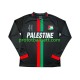Fotballdrakt Club Deportivo Palestino Center Stripre Herre Hjemmekit 2024-2025 Langermet