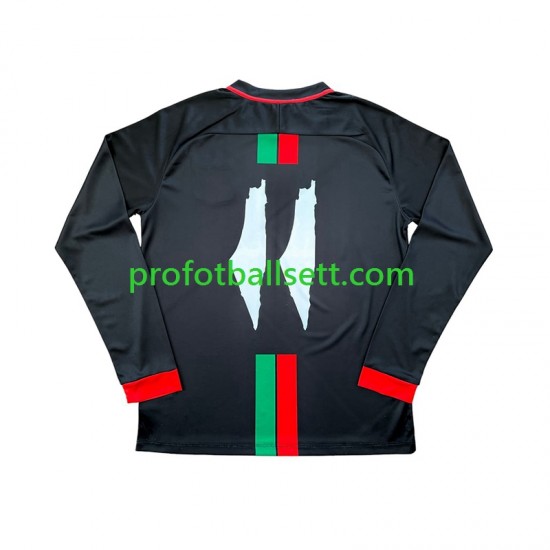Fotballdrakt Club Deportivo Palestino Center Stripre Herre Hjemmekit 2024-2025 Langermet