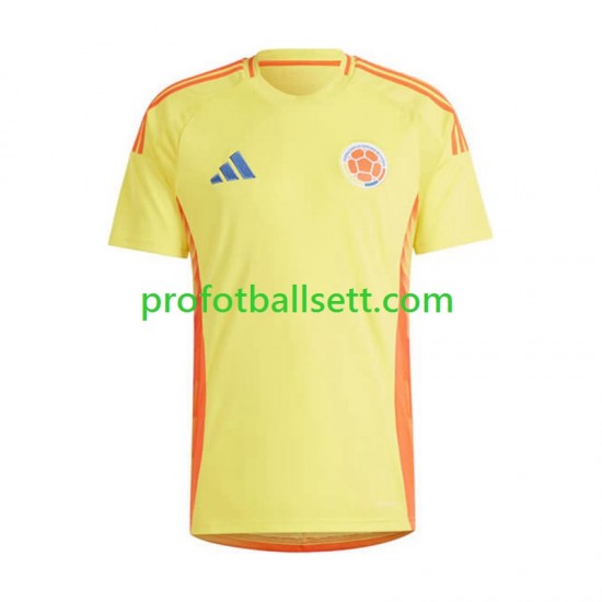 Fotballdrakt Colombia Copa America Herre Hjemmekit 2024 Kortermet