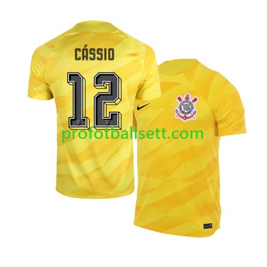Fotballdrakt Corinthians Keeper Cassio 12 Herre Bortekit 2023-2024 Kortermet