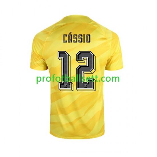 Fotballdrakt Corinthians Keeper Cassio 12 Herre Bortekit 2023-2024 Kortermet