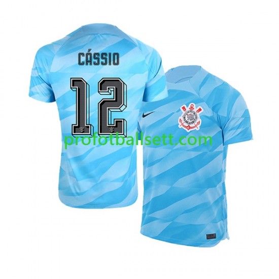 Fotballdrakt Corinthians Keeper Cassio 12 Herre Hjemmekit 2023-2024 Kortermet
