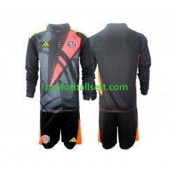 Fotballdrakt Costa Rica Keeper Barn Tredjekit 2024 Svart Langermet