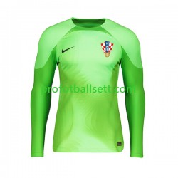 Fotballdrakt Kroatia Keeper Herre Bortekit VM 2022 Langermet