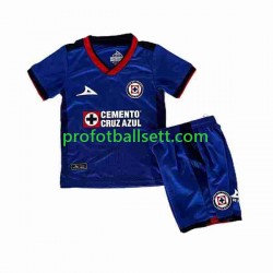 Fotballdrakt Cruz Azul Barn Hjemmekit 2023-2024 Kortermet