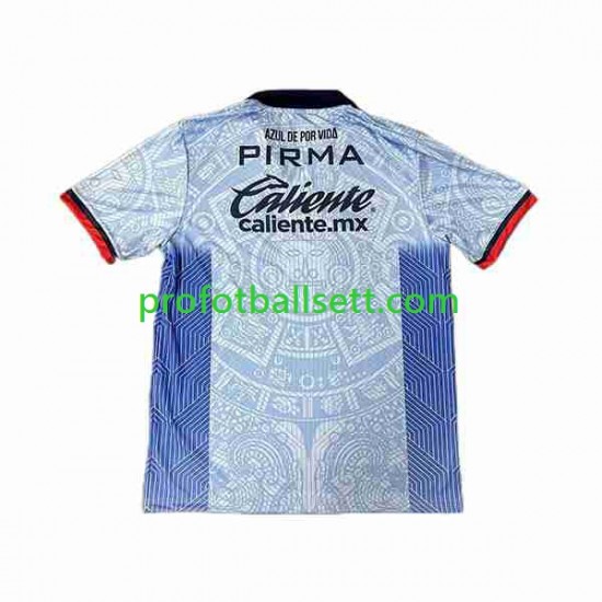 Fotballdrakt Cruz Azul Day of the Dead Herre Bortekit 2023-2024 Kortermet