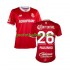 Fotballdrakt Deportivo Toluca Paulinho 26 Herre Hjemmekit 2024-2025 Kortermet