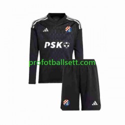 Fotballdrakt Dinamo Zagreb Keeper Barn Bortekit 2023-2024 Langermet