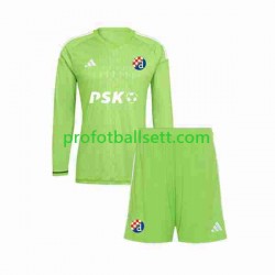 Fotballdrakt Dinamo Zagreb Keeper Barn Hjemmekit 2023-2024 Langermet