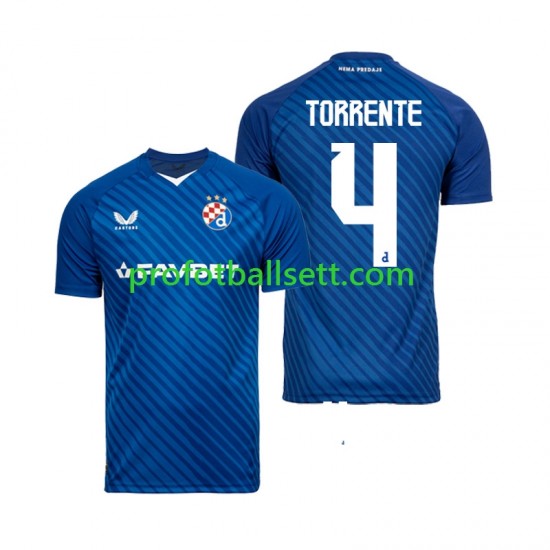 Fotballdrakt Dinamo Zagreb Torrente 4 Herre Hjemmekit 2024-2025 Kortermet