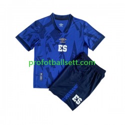 Fotballdrakt EL Salvador Barn Hjemmekit 2023 Kortermet
