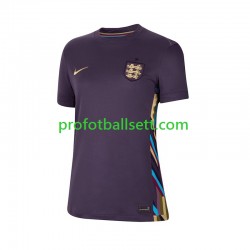 Fotballdrakt England Dame Bortekit Euro 2024 Kortermet