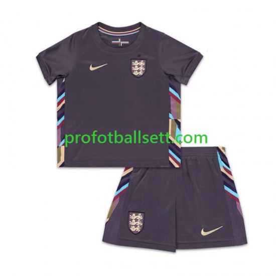 Fotballdrakt England Barn Bortekit Euro 2024 Kortermet
