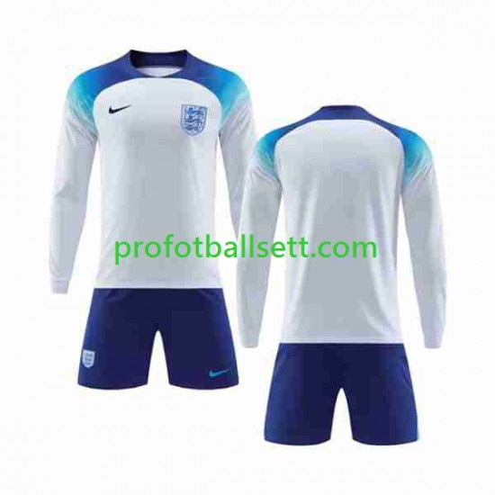 Fotballdrakt England Barn Hjemmekit VM 2022 Langermet