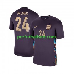 Fotballdrakt England Cole Palmer 24 Herre Bortekit 2024 Kortermet