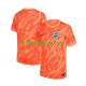 Fotballdrakt England Keeper Herre Hjemmekit Euro 2024 Oransje Kortermet