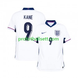 Fotballdrakt England Harry Kane 9 Herre Hjemmekit Euro 2024 Hvit Kortermet