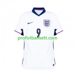 Fotballdrakt England Harry Kane 9 Herre Hjemmekit Euro 2024 Hvit Kortermet